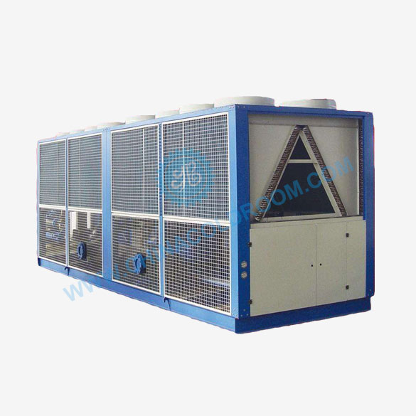 Two Stage Screw Air-cooled Industrial Chiller